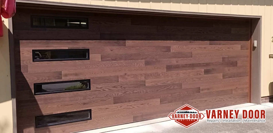 modern garage door